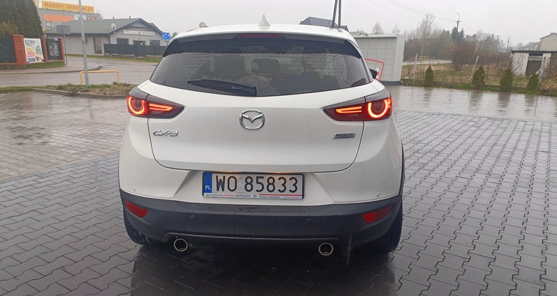 Mazda CX-3 cena 71900 przebieg: 37000, rok produkcji 2018 z Ostrołęka małe 596